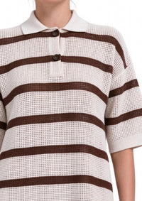 Brunello Cucinelli - Striped Mini Dress