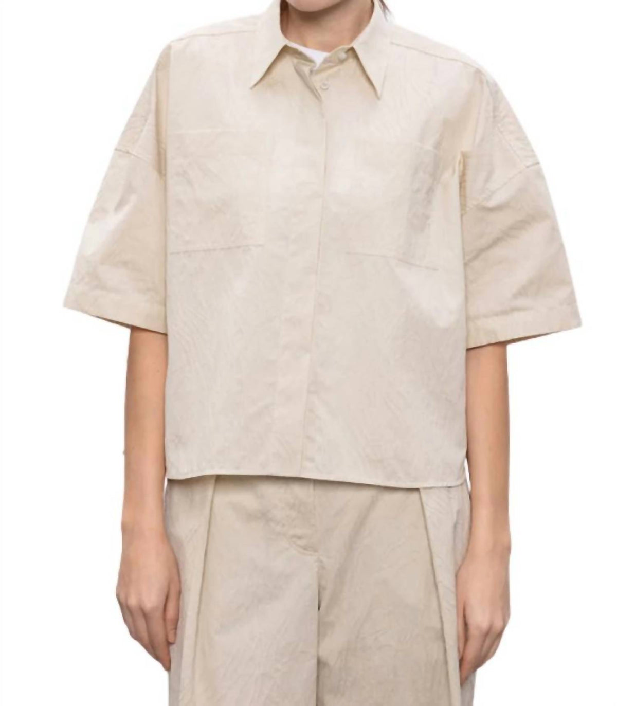 Brunello Cucinelli - Textured Button Front Shirt