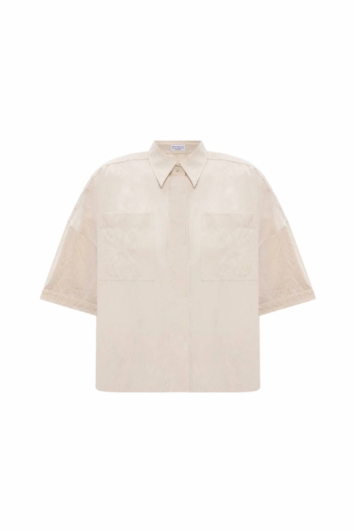Brunello Cucinelli - Textured Button Front Shirt
