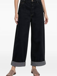 Brunello Cucinelli - Turned Up Wide Leg Jean