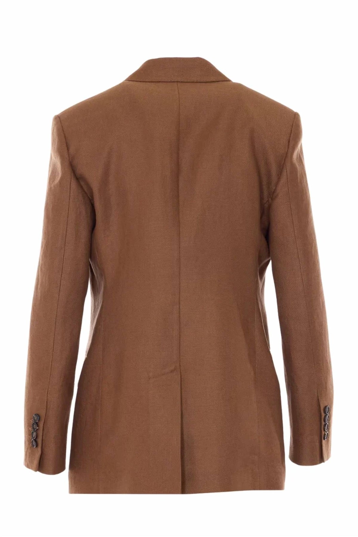 Brunello Cucinelli - Women's Double-breasted Linen Blazer