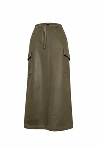 Brunello Cucinelli - Women's Drawstring Cargo Maxi Skirt