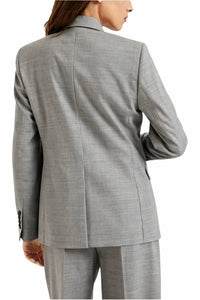 Brunello Cucinelli - Women's Mélange-effect Single-breasted Blazer