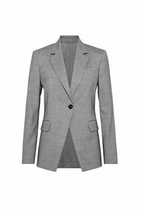 Brunello Cucinelli - Women's Mélange-effect Single-breasted Blazer