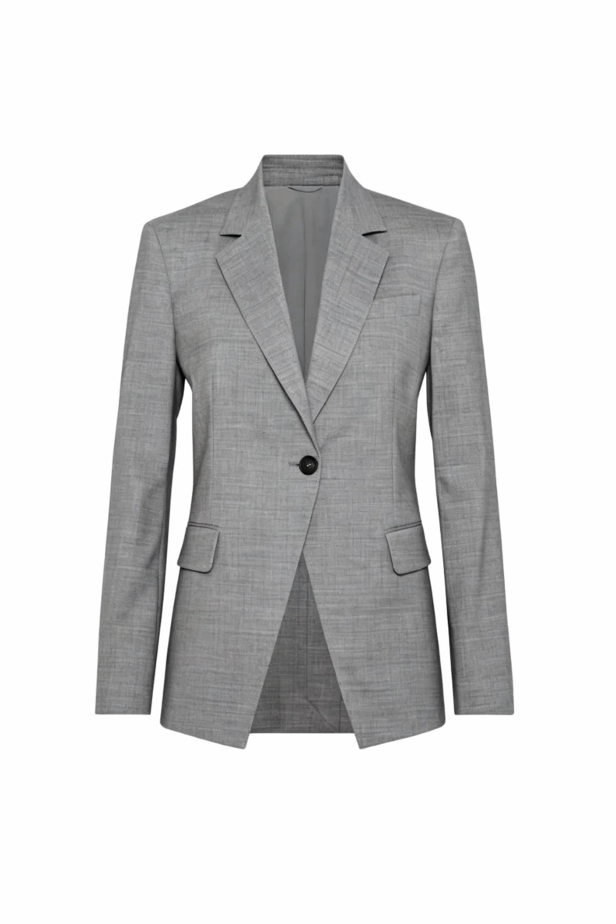 Brunello Cucinelli - Women's Mélange-effect Single-breasted Blazer