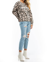 Brunette The Label - Blonde Middle Sister Crewneck Top