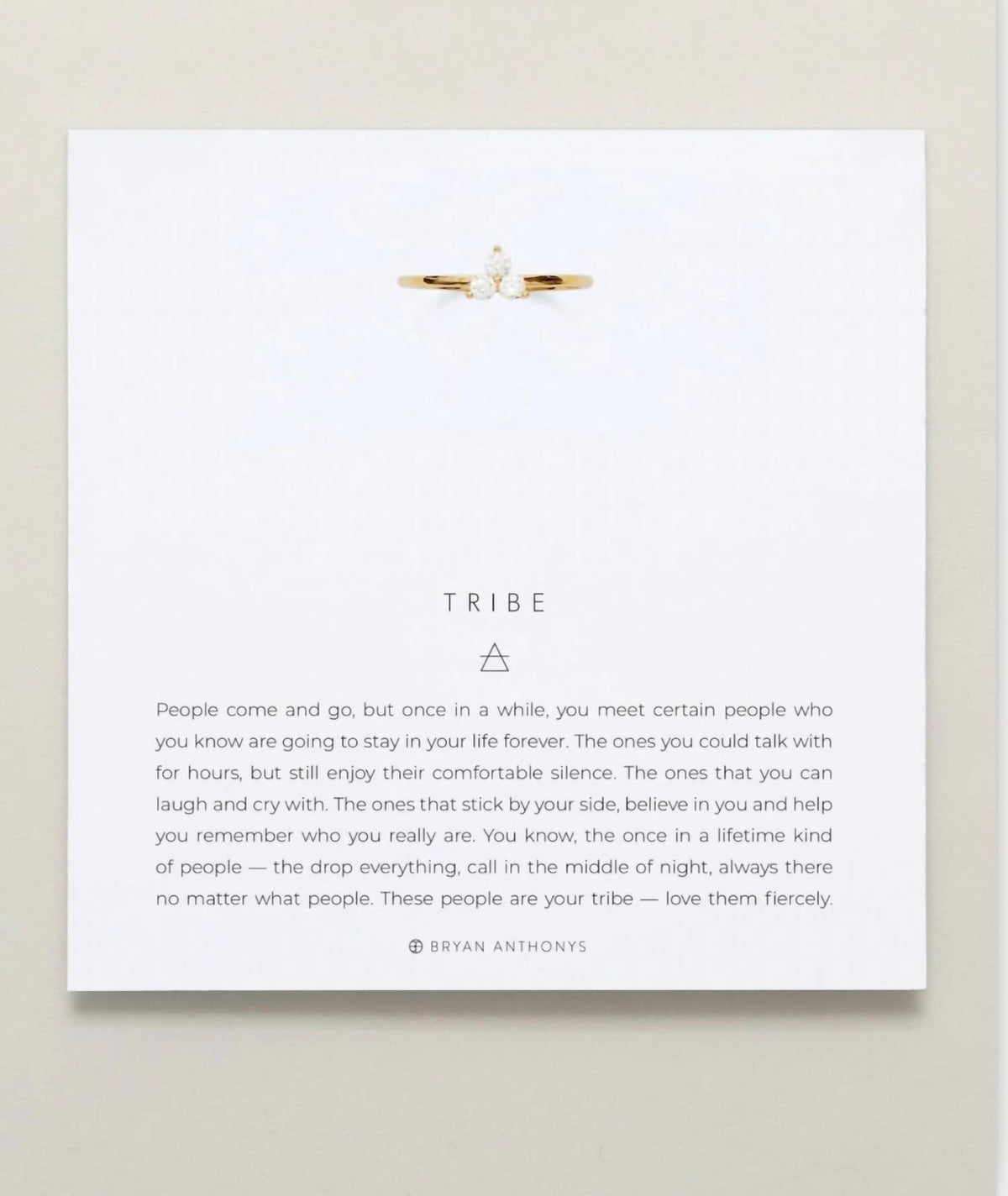 Bryan Anthonys - Tribe Friendship Dainty Ring