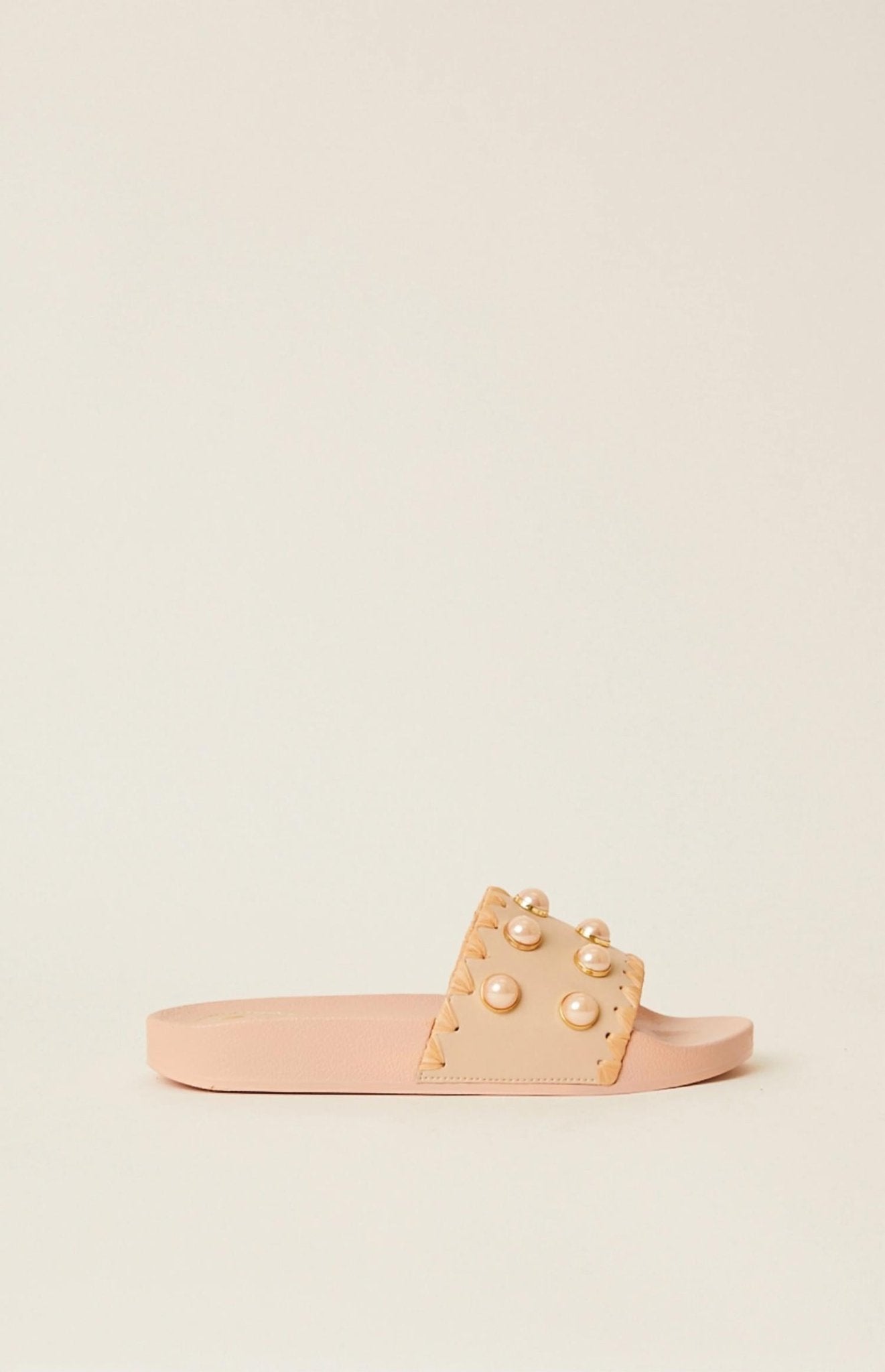 Btb Los Angeles - Cali Pool Slide - beige - shoes - slippers