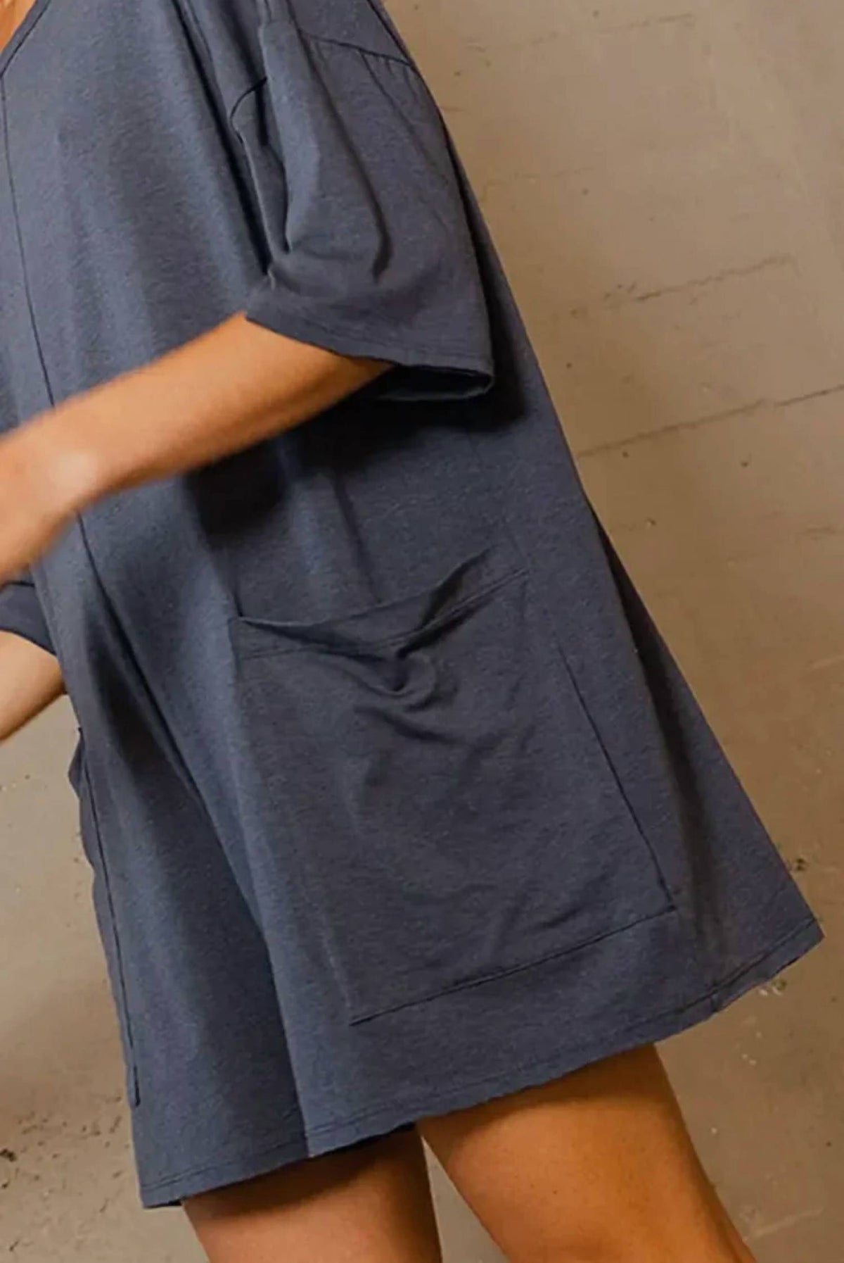 Bucketlist - Comfy Mode Oversized Romper