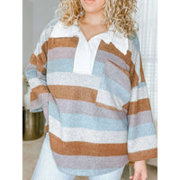 Bucketlist - Francesca Collared Pullover Sweater