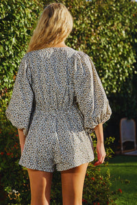 Bucketlist - Printed Ruffled Romper