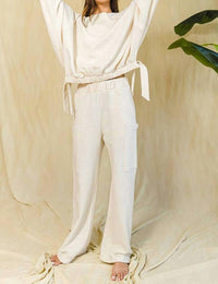 Bucketlist - Side Big Patched Pockets Sweatpants