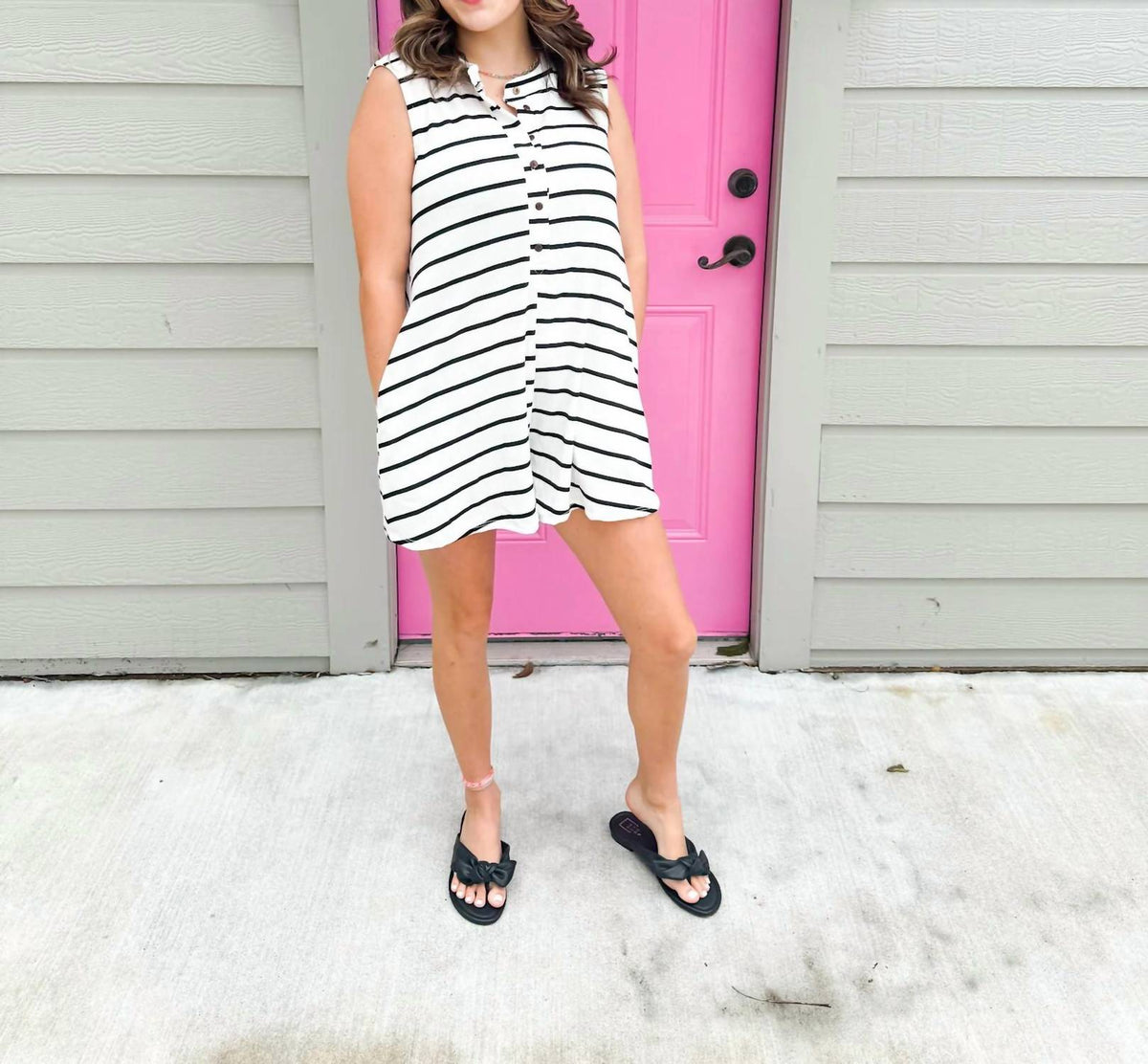 Bucketlist - Sleeveless Romper