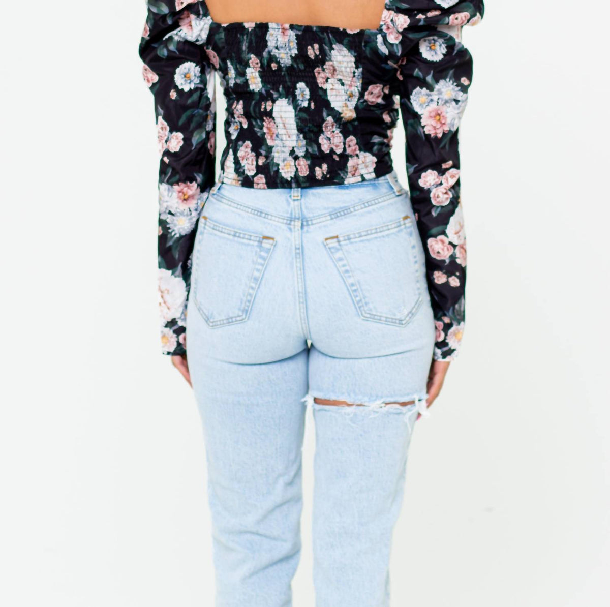 Buddylove - Devan Pleated Long Sleeved Top
