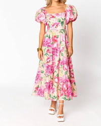 Buddylove - Juno Puff Sleeve Maxi Dress