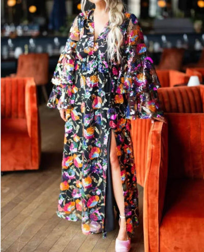Buddylove - Multi Sequin Maxi Dress