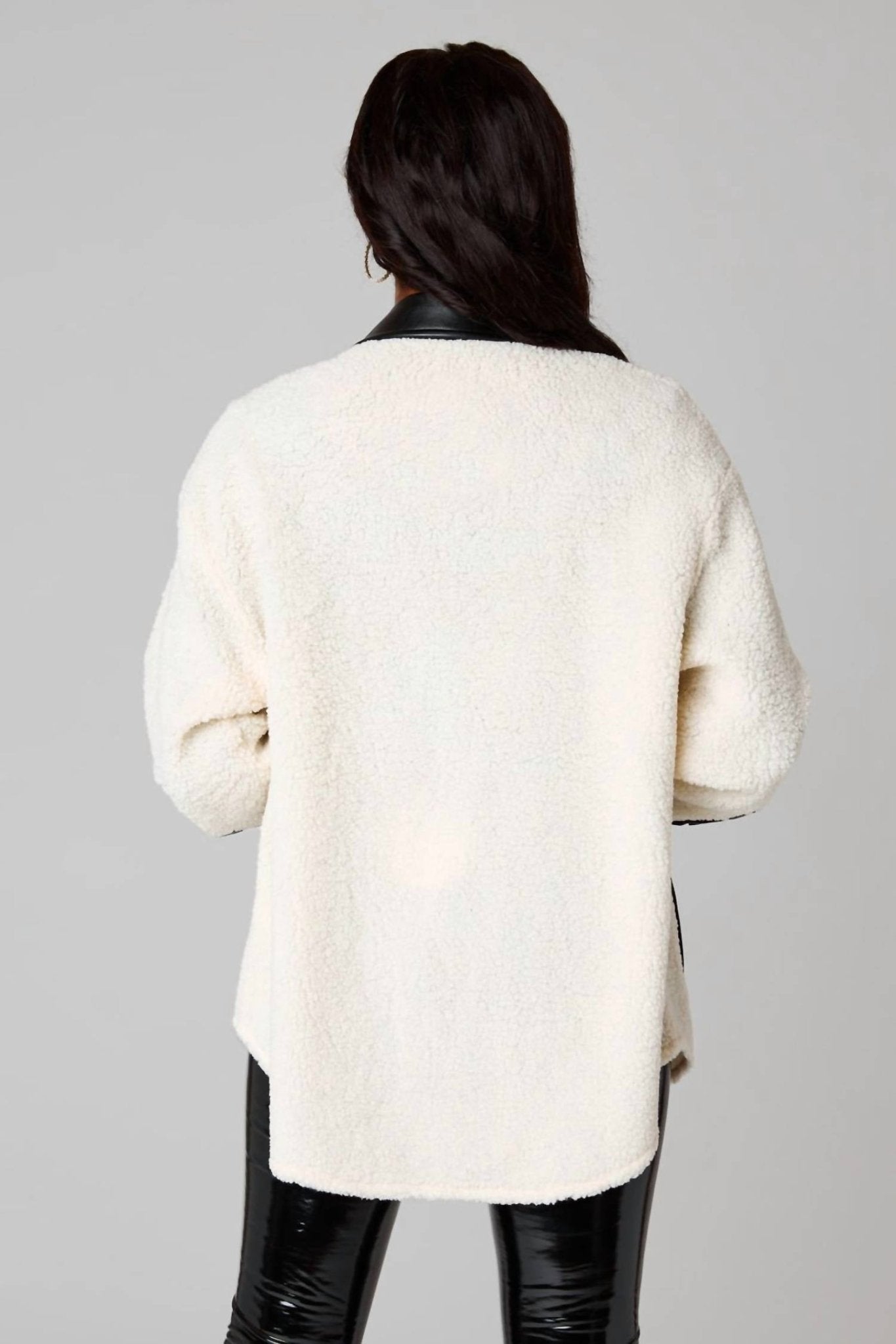 Buddylove - Rowen Sherpa Shacket - clothing - coats - jackets