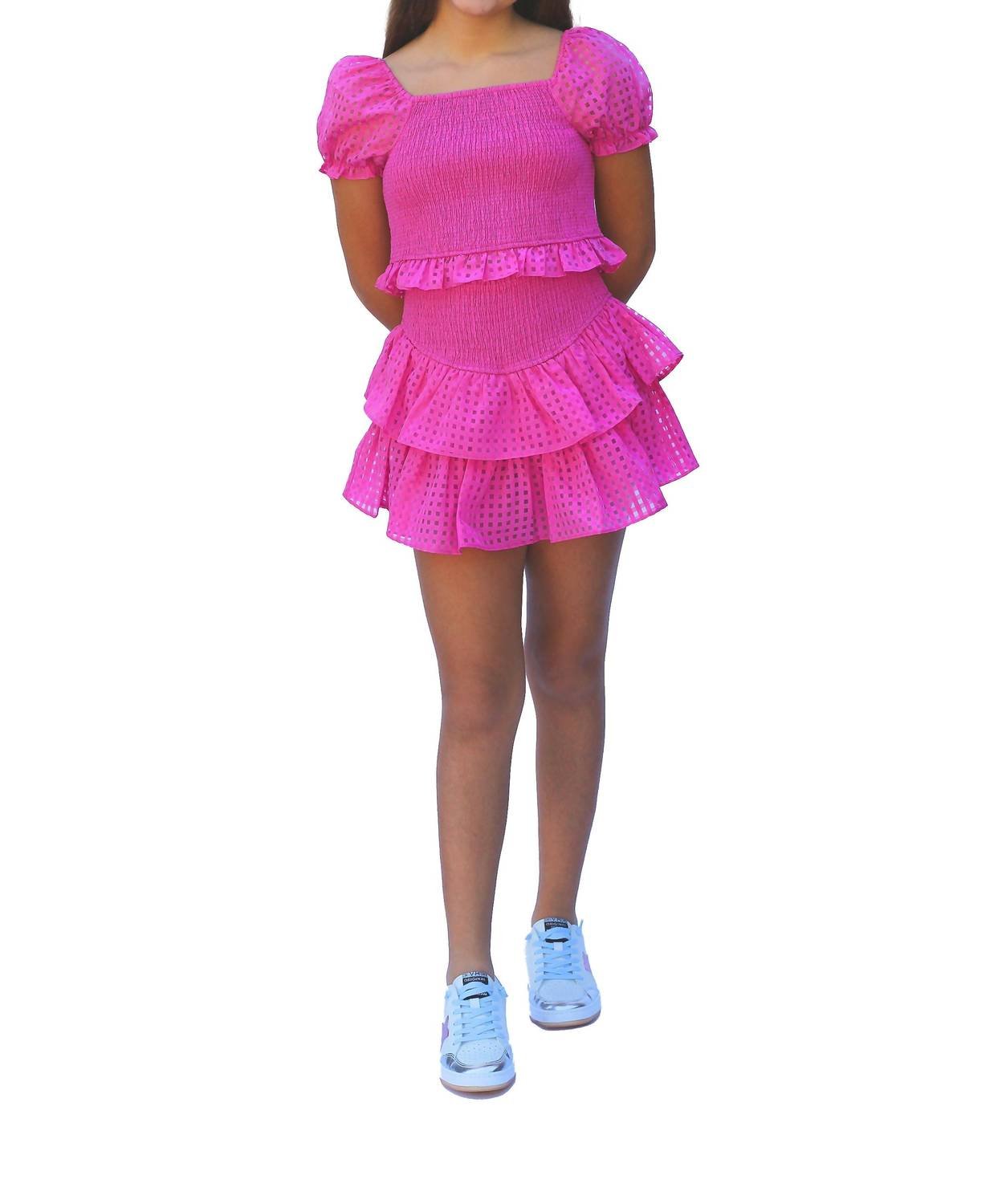 Buddylove - Tween Girl's Blair Skort Set - purple - 