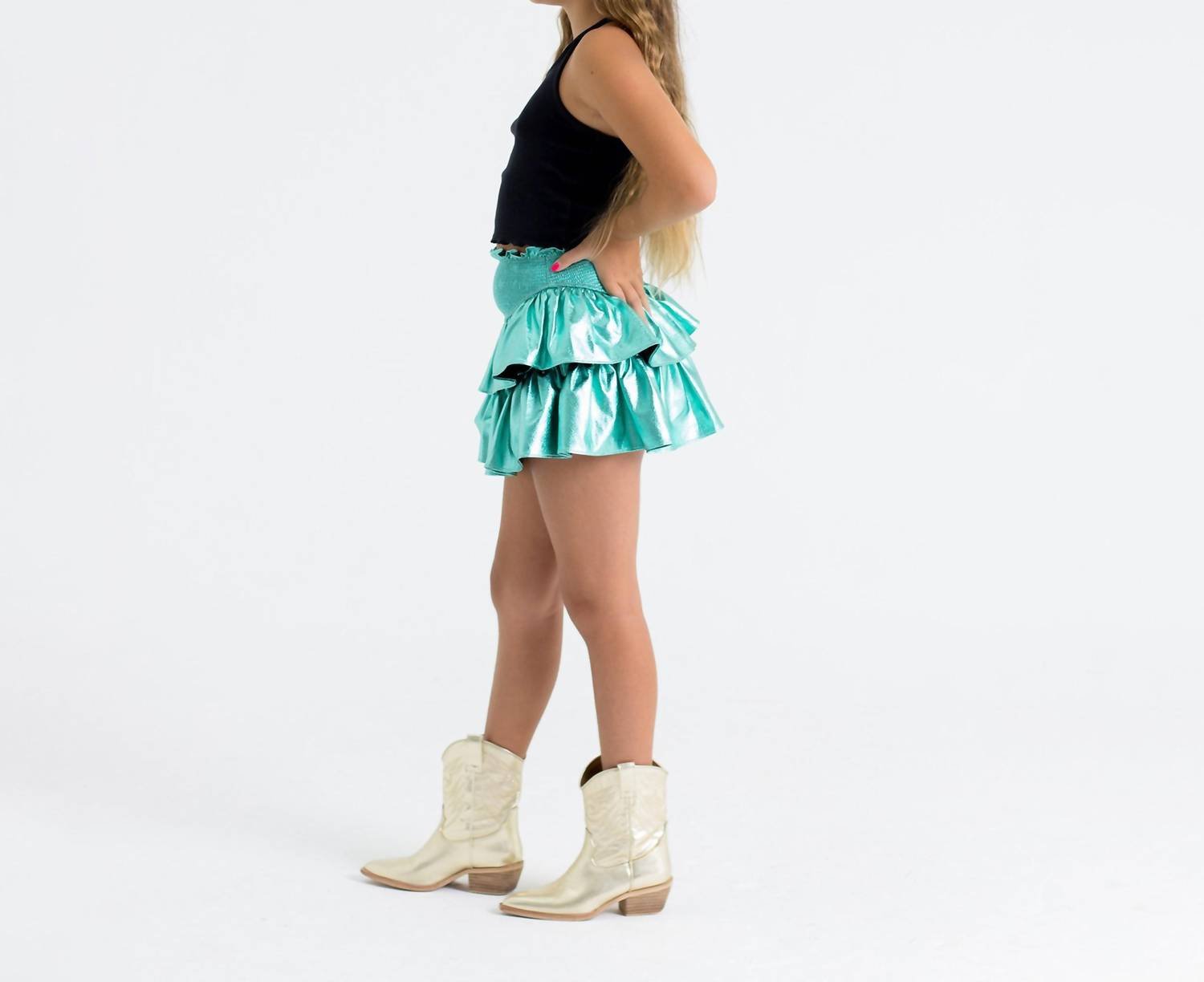 Buddylove - Tween Girl's Brookie Skort - bottoms - clothing - green