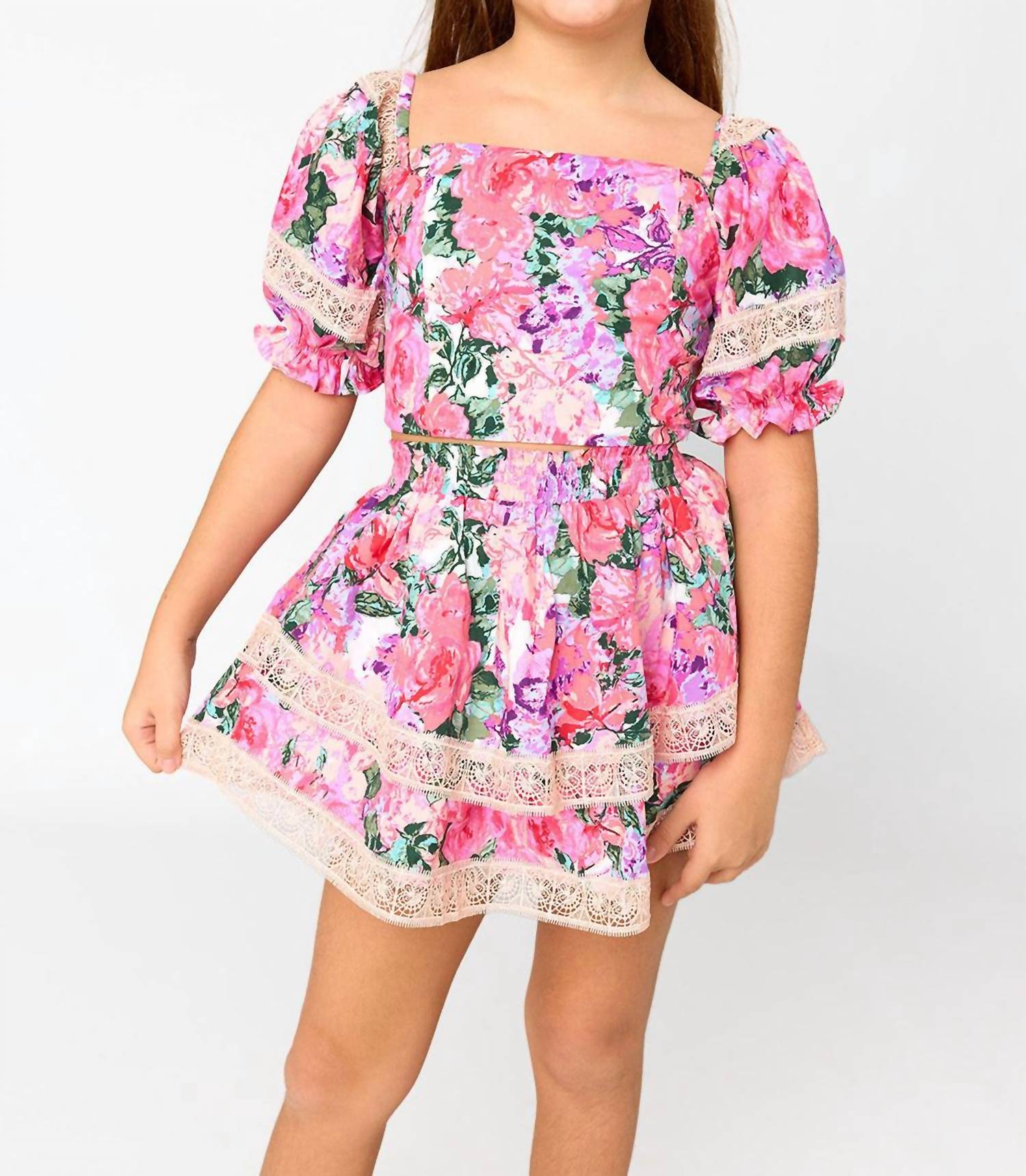 Buddylove - Tween Girl's Simone Outfit Set - pink - 