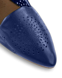Bueno - Women's Brandy Flat Shoes - blue - flats - loafers