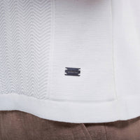 Bugatchi Uomo - Chevron Button-front Short-sleeve Polo Sweater