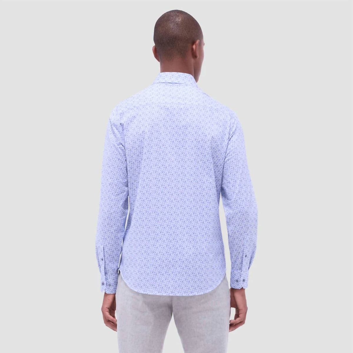 Bugatchi Uomo - Jules Geometric Oooh Cotton Shirt