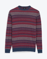 Bugatchi Uomo - Long Sleeve Striped Sweater