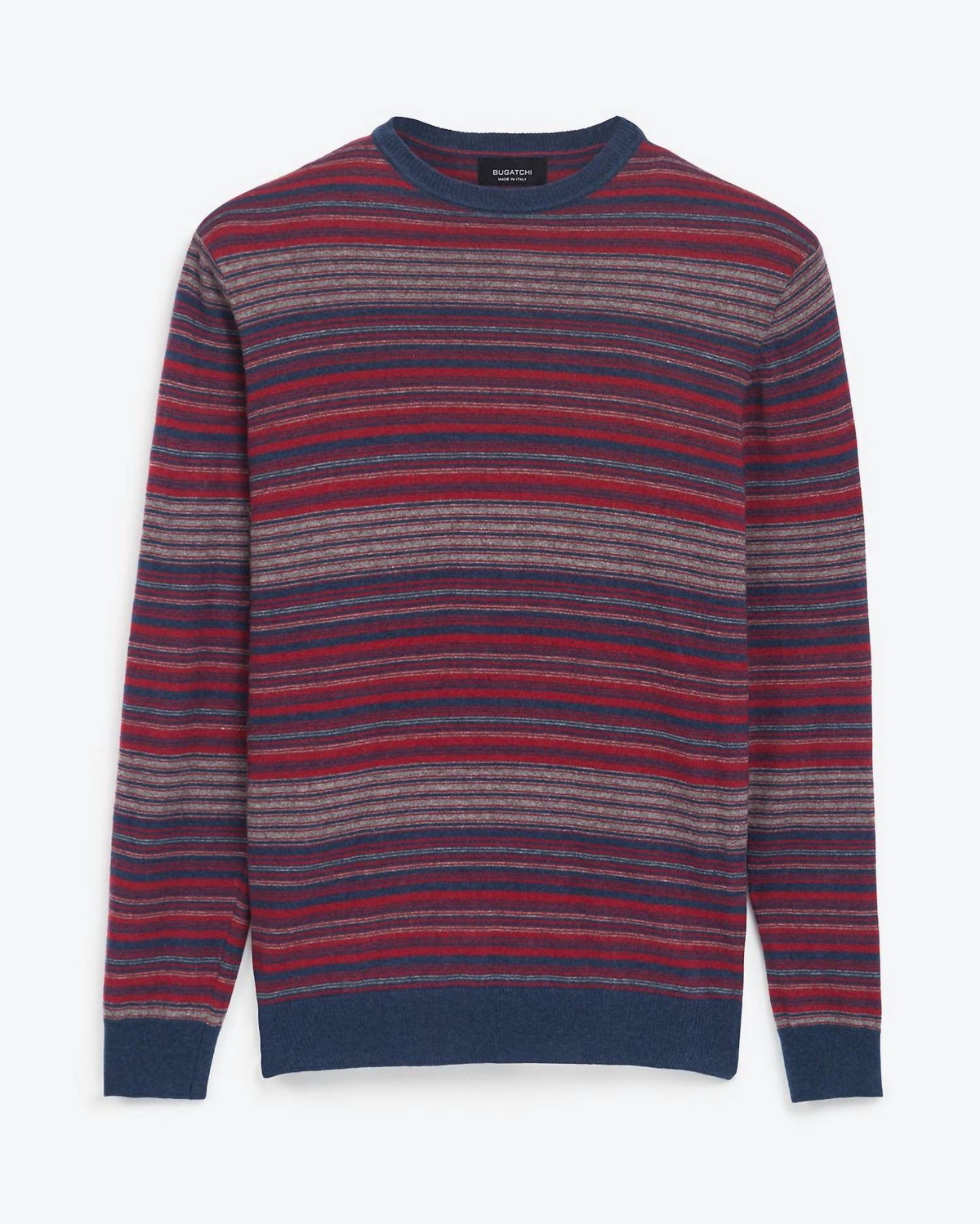 Bugatchi Uomo - Long Sleeve Striped Sweater