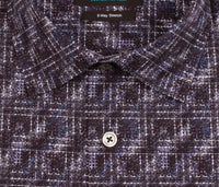 Bugatchi Uomo - Men's Grid Block Oooh Cotton Shirt