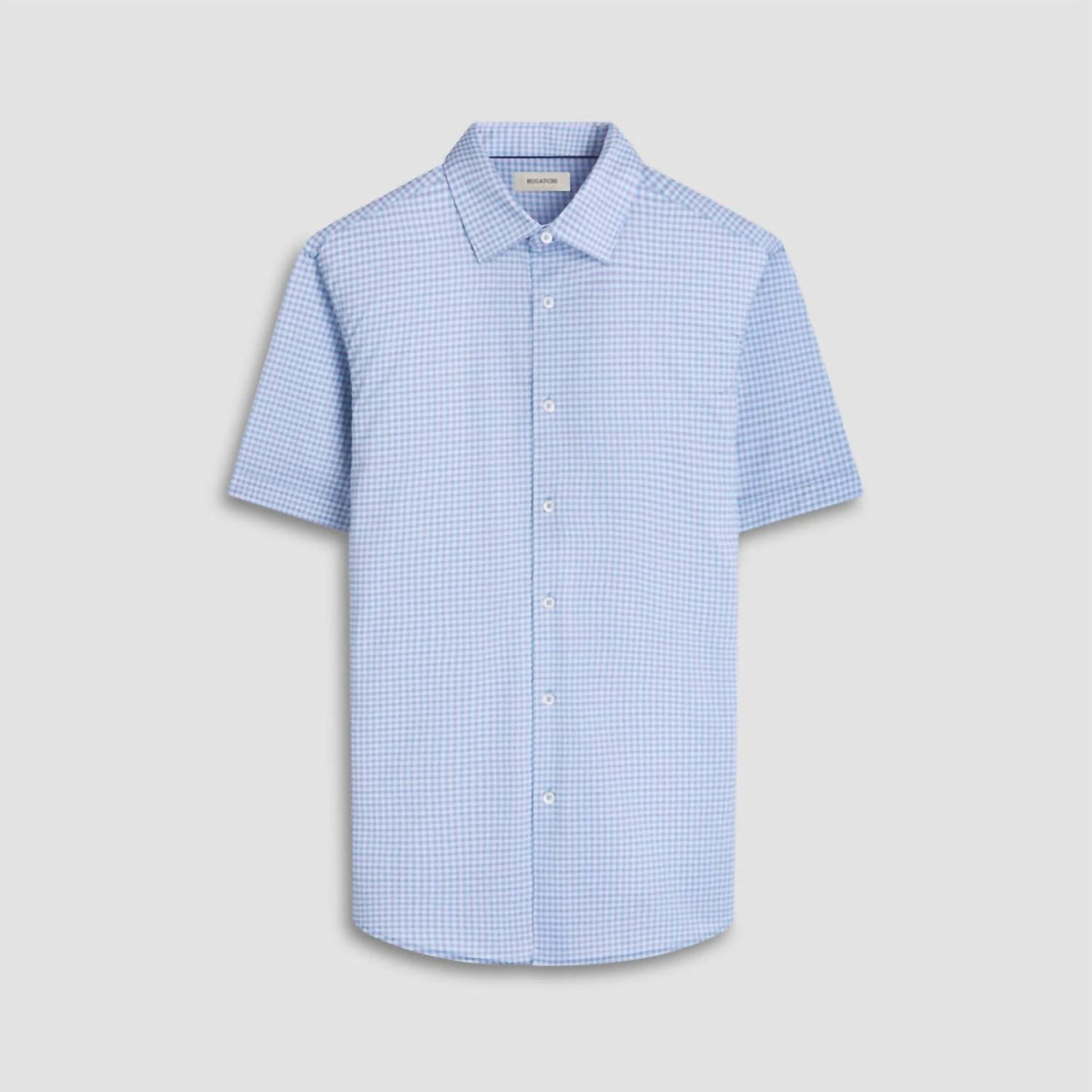 Bugatchi Uomo - Miles Gingham Check Ooohcotton Shirt