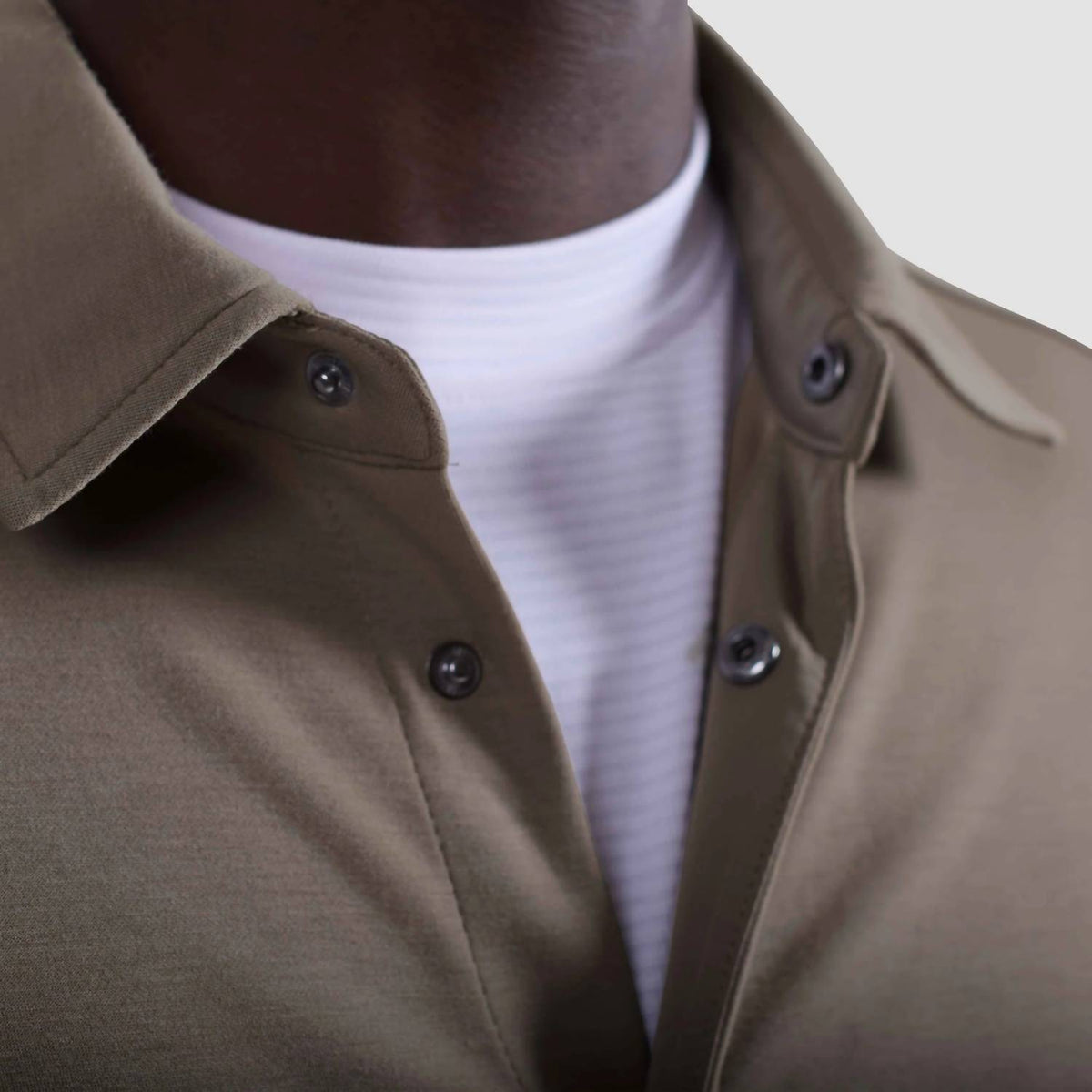 Bugatchi Uomo - Soft Touch Knit Shirt Jacket