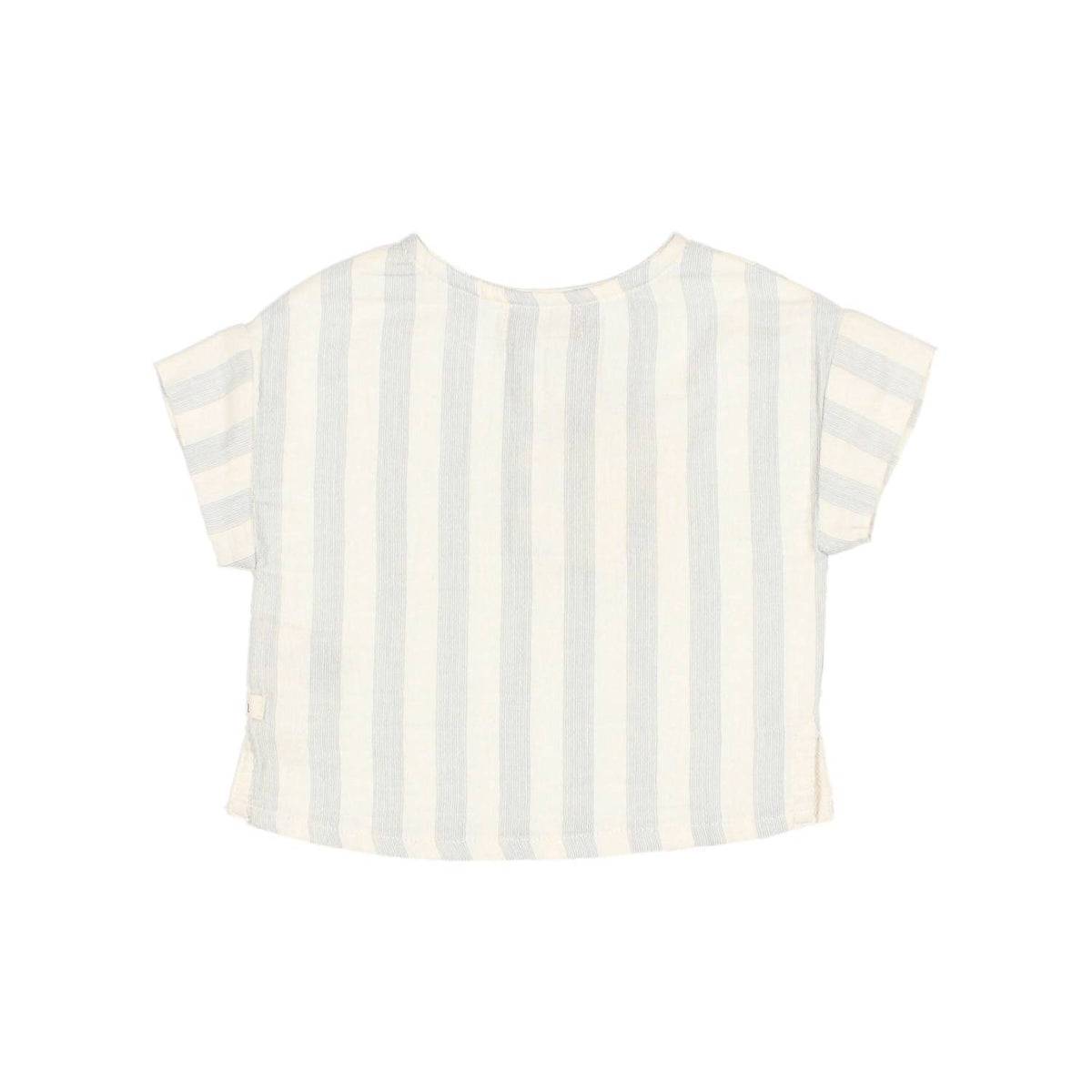 Búho - Boy's Sky Striped Gauze Shirt