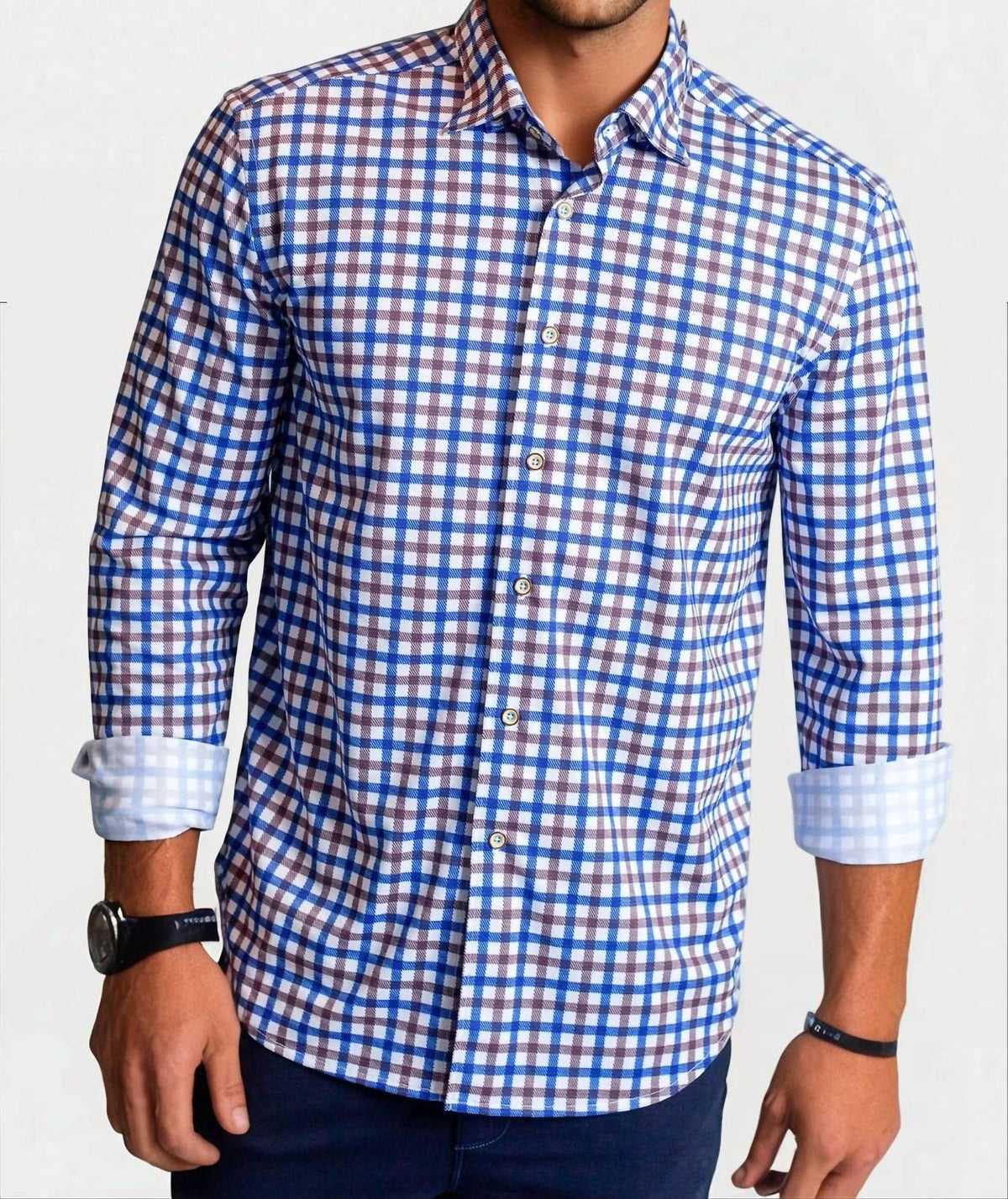 Buki - Check Mate Long Sleeve Tech Shirt