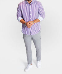 Buki - The Go Big Stripe Long Sleeve Tech Shirt