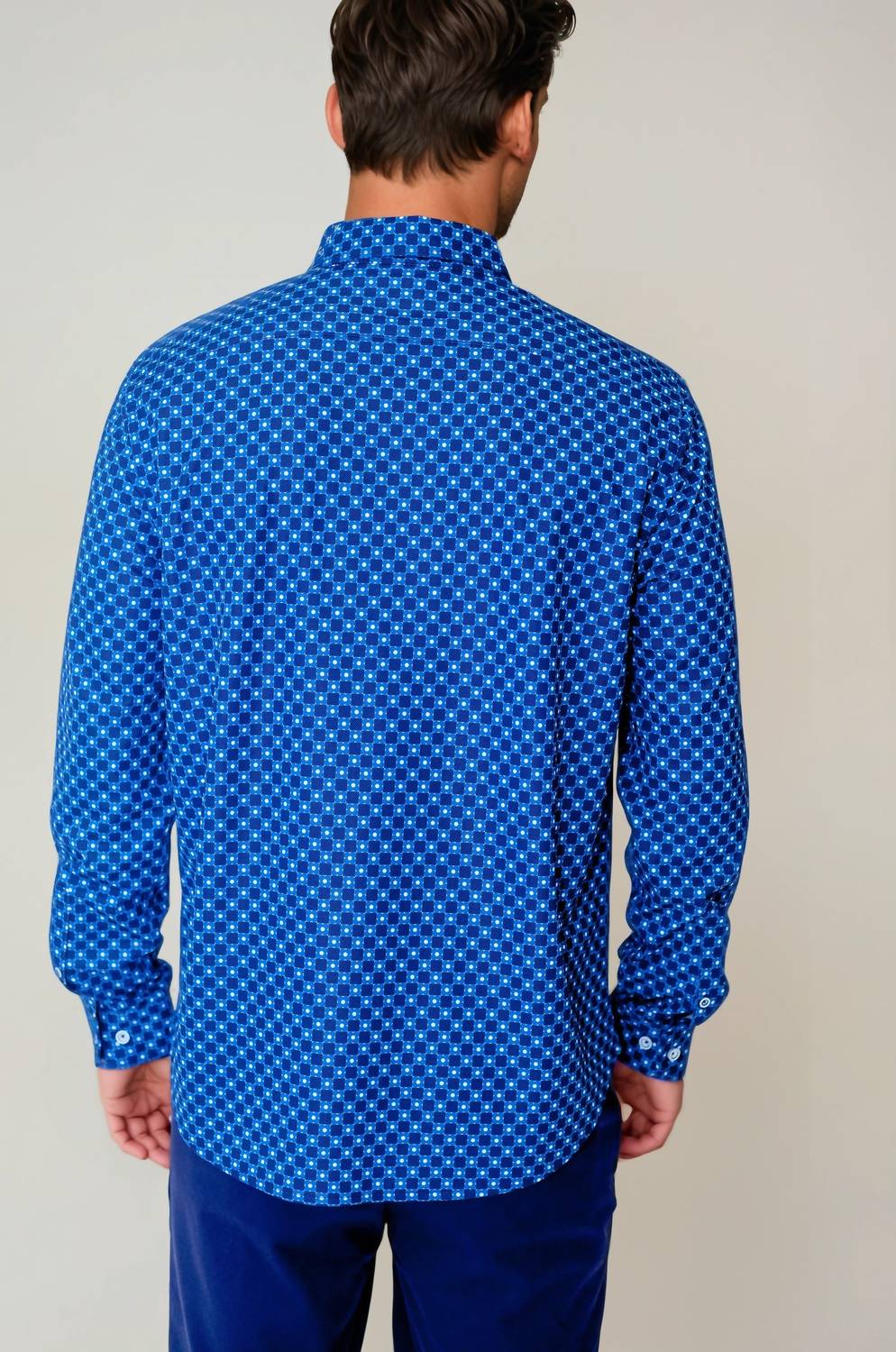 Buki - Retro Blues Long Sleeve Tech Shirt
