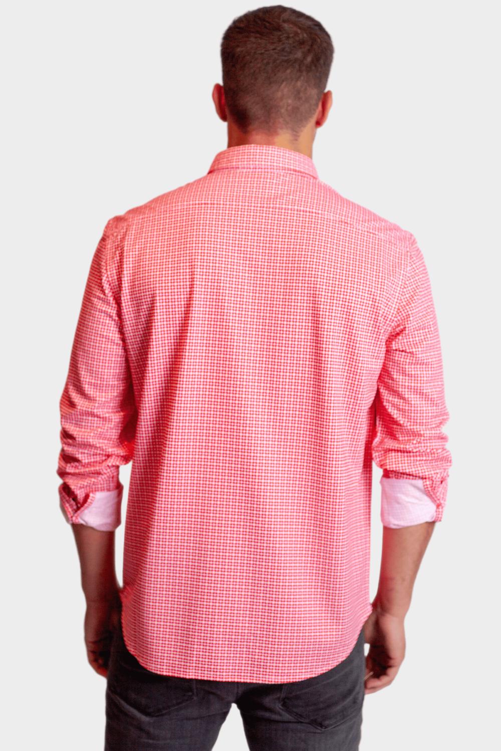 Buki - Swiss Check Long Sleeve Tech Shirt
