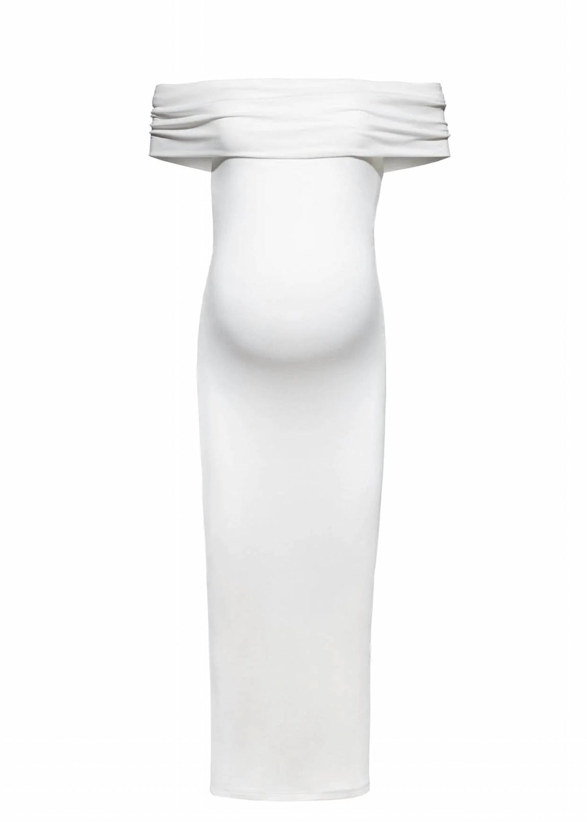 Bumpsuit - Stretch Off-shoulder Maternity Dress