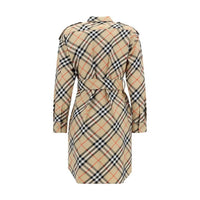 Burberry - Women's Archivio Chemisier Dress - beige - clothing - dresses