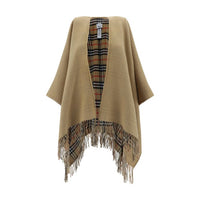 Burberry - Women's Merino Wool Cape - beige - capes - clothing