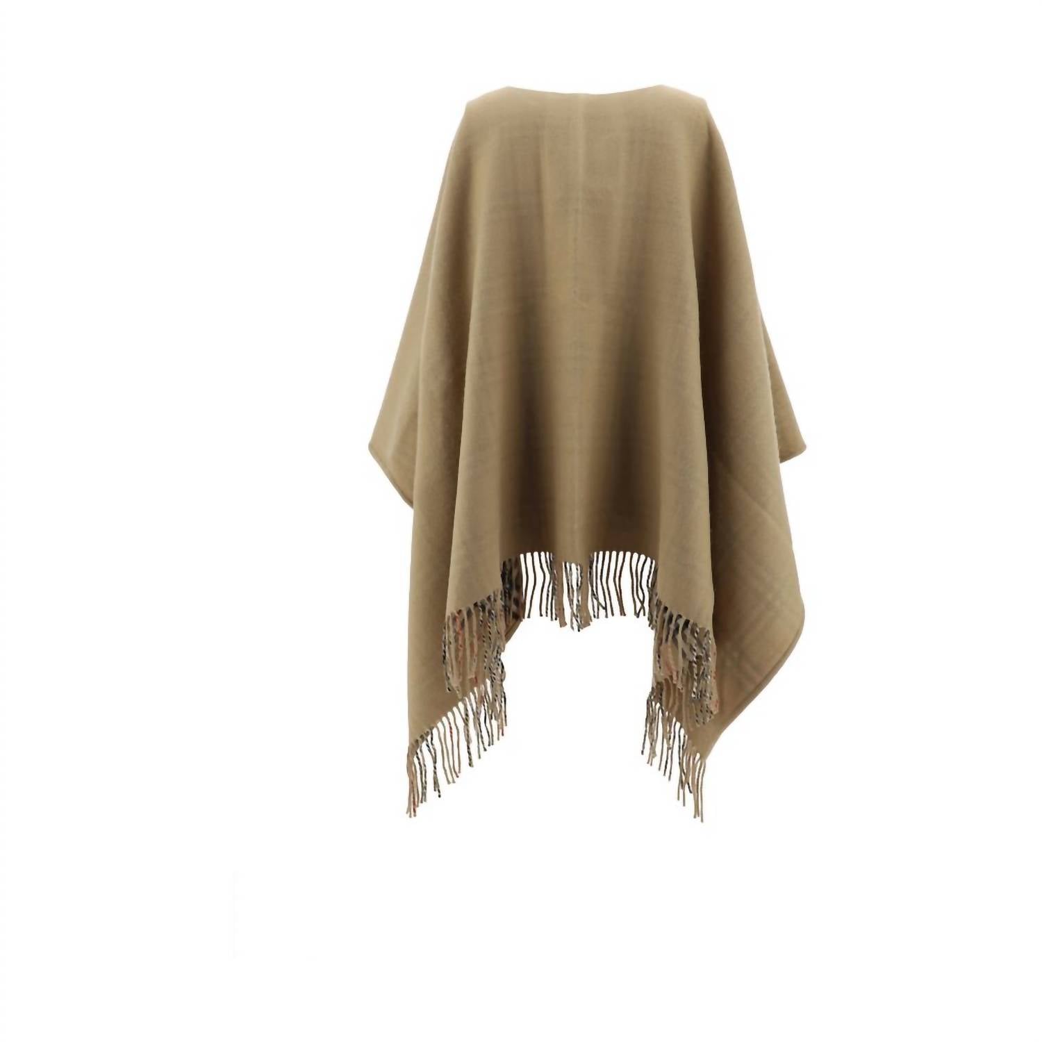 Burberry - Women's Merino Wool Cape - beige - capes - clothing