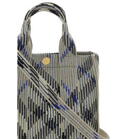 Burberry - Women's Tote Mini Handbag - bags - grey - handbags