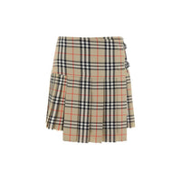 Burberry - Women's Zoe Skirt - beige - clothing - mini