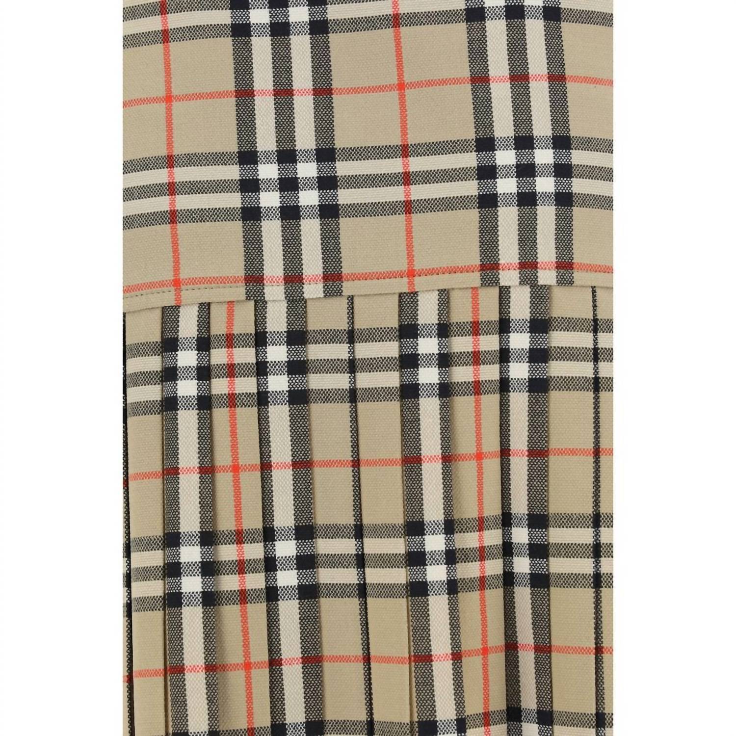 Burberry - Women's Zoe Skirt - beige - clothing - mini