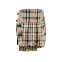 Burberry - Women's Zoe Skirt - beige - clothing - mini