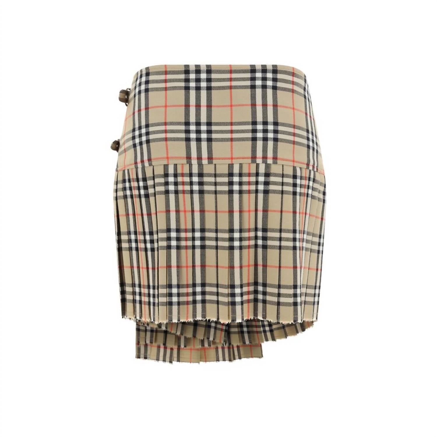 Burberry - Women's Zoe Skirt - beige - clothing - mini