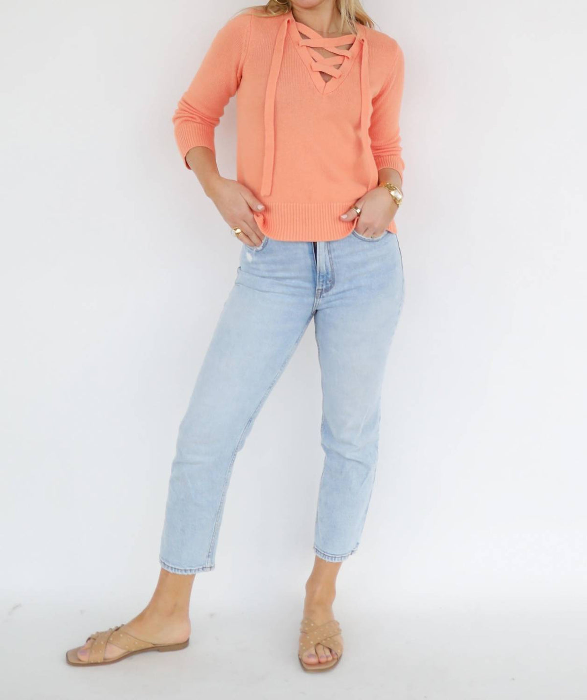 Burgess Sweaters - Saylor Long Sleeve Top