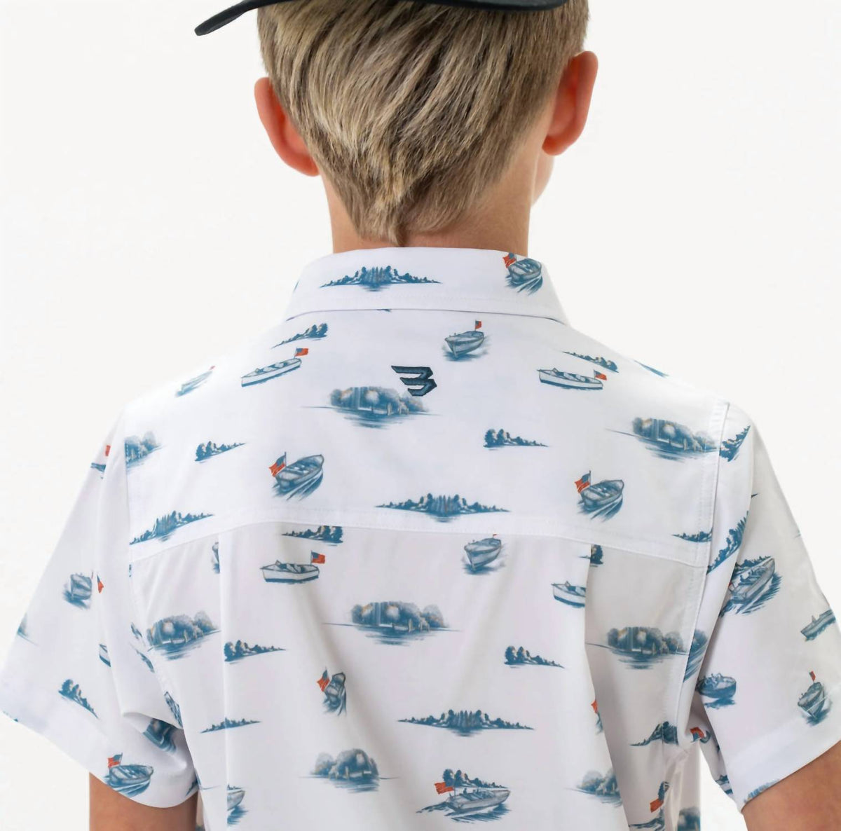 Burlebo - Boy's Youth Perf Button Up