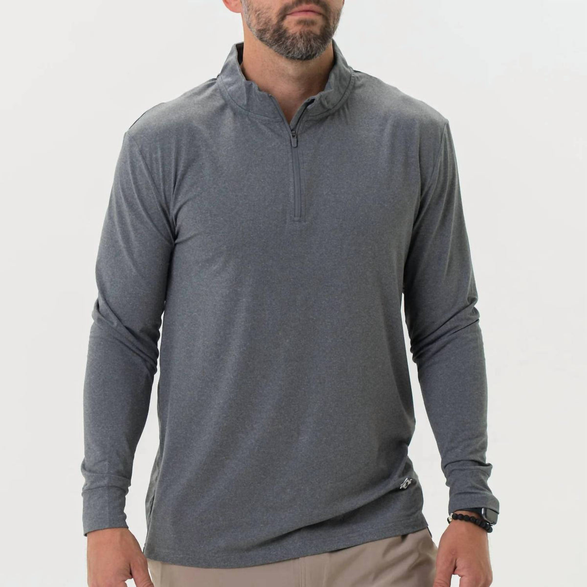 Burlebo - Performance Quarter Zip Sweater