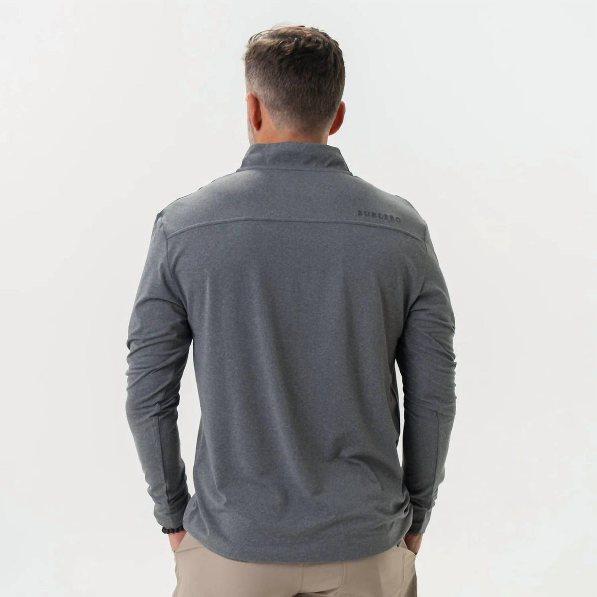 Burlebo - Performance Quarter Zip Sweater